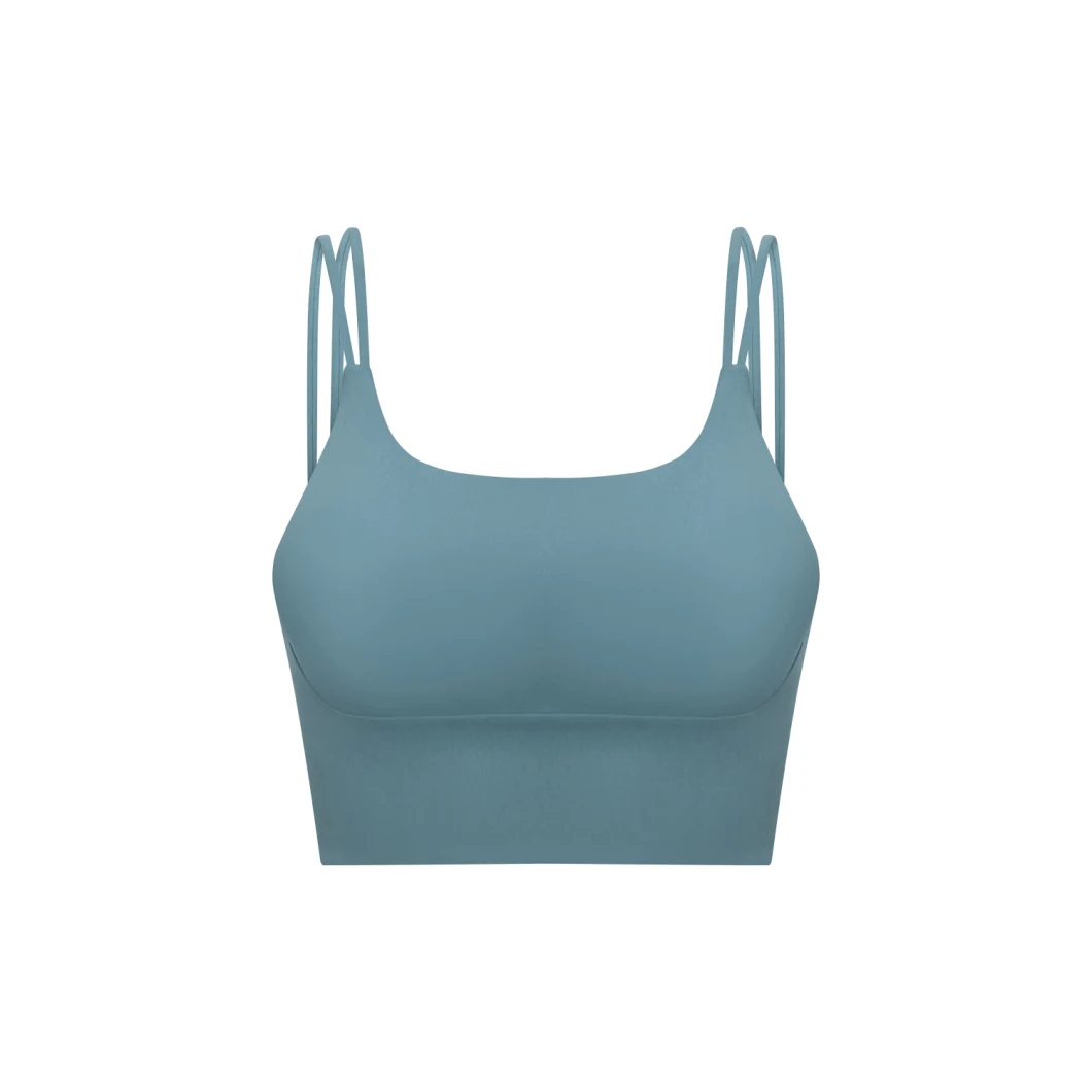 Sports Clothes Gym Athletic Fitness Clothing Padded Sexy High Strength Strap Women Yoga Bra